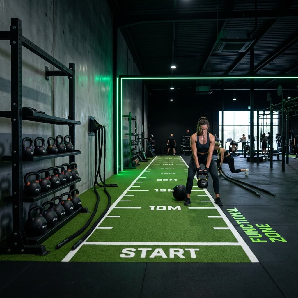 Treino Funcional e Cardio na Academia Fusion